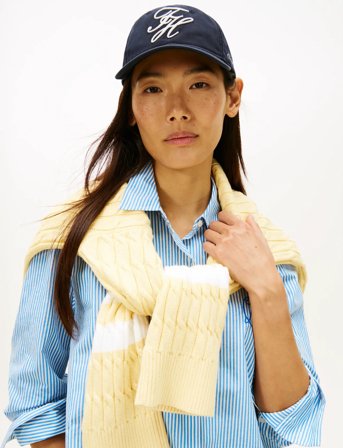 Tommy Hilfiger Th Embroidered Cap - Navy - ONE SIZE