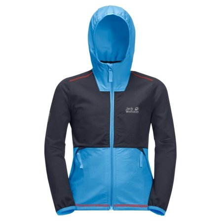 Jack Wolfskin Turbulence Boys Children unlined jackets Blue 104
