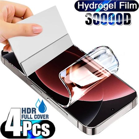 4 ST Skärmskydd kompatibla Xiaomi mi 15 14 13 11 Pro Ultra 12 lite 12X Hydrogel Film kompatibla Xiaomi 14T 13T 12T 12 11T 10T Pro Film