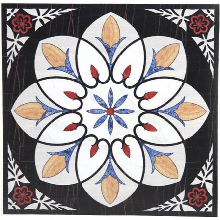 10 dekorativa kakelklistermärken Självhäftande vatten- och fuktsäker PVC