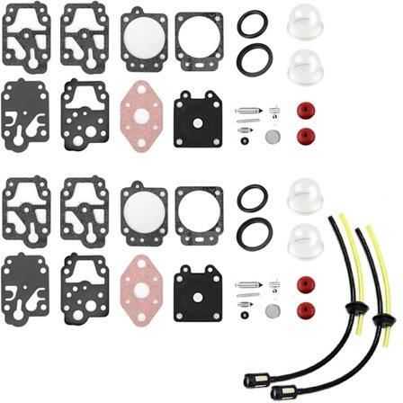 Kaasuttimen korjaussarja WYL-sarjan kaasuttimille Honda Gx22, Kawasaki TGX23, Echo GT1100, G22L -malleihin polttoaineletkusarjalla