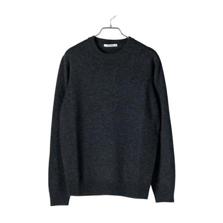 Kangra, Round-neck Knitwear Grijs, Heren, Maat:L