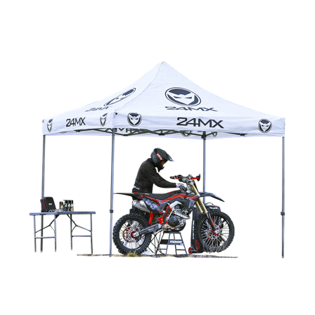 24MX Easy-Up Race Tent Grey