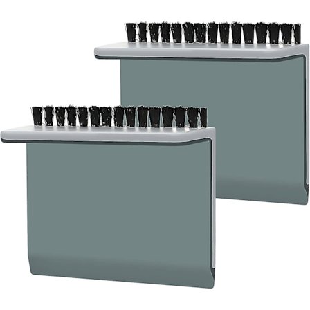 2 stk. Lille Vaskesvamp og Bordbørste Multifunktionel Køkkenvaskesvamp Rengøringsmiddel og Grøntsagsrengøringsbørste Mini Opvaskesvamp til Badeværelse