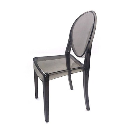 1/6 skala dukkehus fritidsstol flerfarvet plastik miniature møbler scene model dukke tilbehør mini ryglæn stol