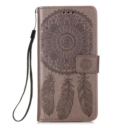 Xiaomi Mi 11 - Dream Catcher Läder Fodral - Grå Grey Grå