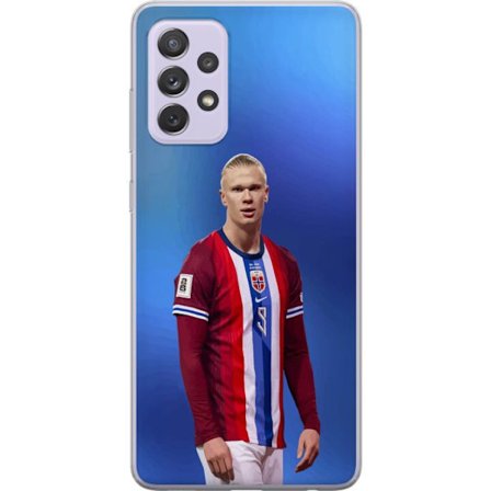 Kompatibelt Mobildeksel til Samsung Samsung Galaxy A52s 5G Erling Haaland Manchester City Norge fotball angriper toppspiller utrolig målproduksjon kr