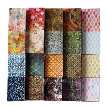 20 stk. Vintage Dekor Imitert Bokdekorasjon Leke Dukke Leketøy Forsyninger Bok Figurer Bord Miniatyrbøker Ornament Falsk Bok