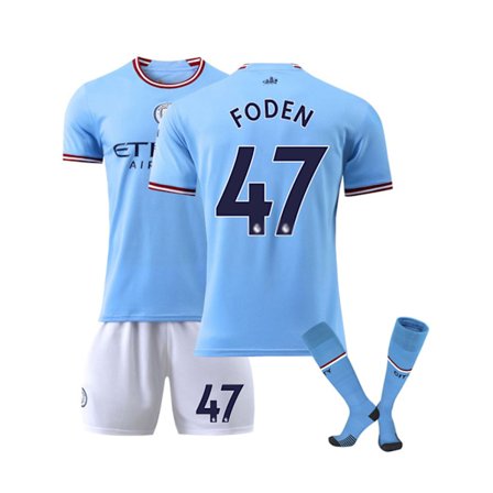 Manchester City Fc tröja nr 47 Foden fotbollskläder Z X