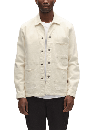 GABBA beta Twill Overshirt Kavajer Herr Beige L