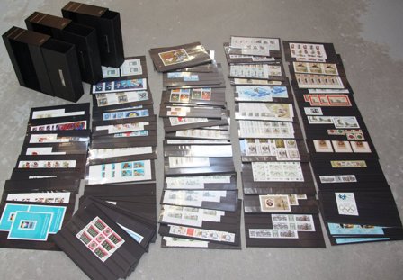 DDR - Samling af miniark og blokke - Postfrisk