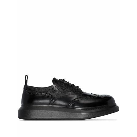 Alexander McQueen Hybrid Lace Up , Zwart , Heren , Maat: 43 EU Nette schoenen