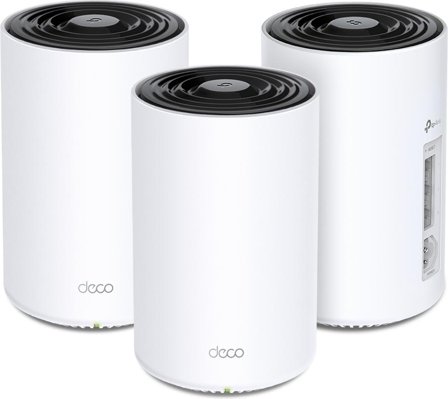 TP-Link Deco PX50 AX3000 + G1500 Whole-Home Powerline Mesh Wi-Fi 6 System (3-pack)