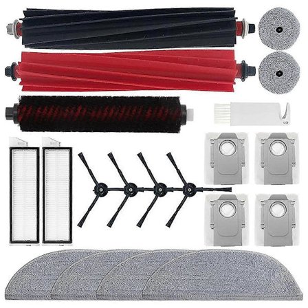 För S8 Maxv Ultra Robotdammsugare Huvudsidoborste Hepa Filter Moppduk Dammpåsar Ersättningsdelar
