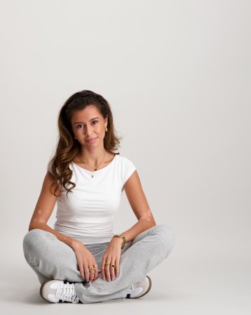 RYVLS Boatneck Top Hvit T-skjorter Jente - Kids Brand Store