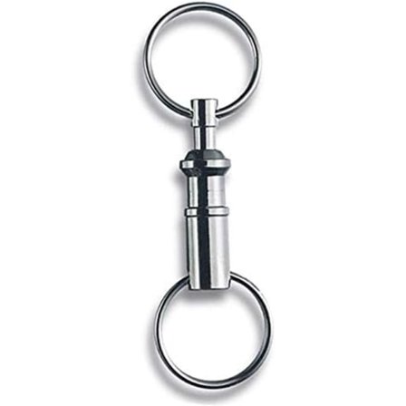 8 stycken Snabbdemonterings Nyckelring Separerbar Avtagbar Spänne D