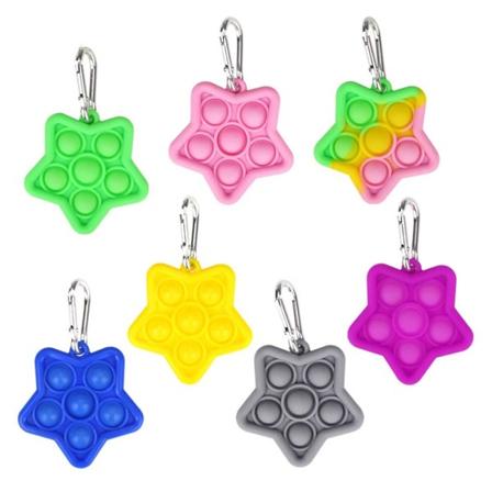 Fidget Toy Pop It Stjärna Ångestdämpande Lila