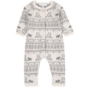 Tartine et Chocolat Intarsia One-piece White 9 Months - All in ones - 9 months - White - Mädchen