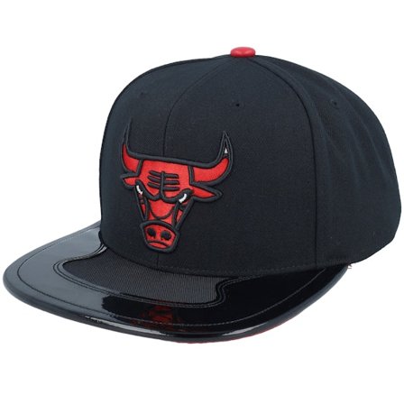 Mitchell & Ness - NBA Sort snapback Kasket - Chicago Bulls Day 11 Black/Red Snapback @ Hatstore