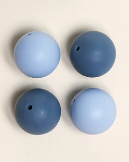 Perler 18 mm Blå Mix - Go Handmade