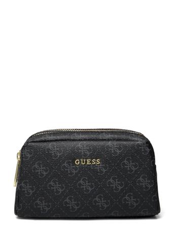 Double Zip Toalettveske Svart GUESS