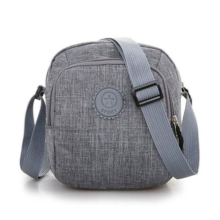 Crossbody-väska Axelväska GRÅ 1 1