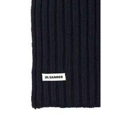 Jil Sander, Scarves Czarny, Kobieta, Rozmiar: ONE Size