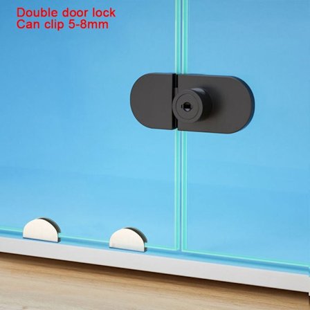 Glasdørlåseskabsdørlås STYLE 6 STYLE 6