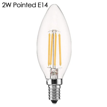 LED lyspære Vintage Pære 2W SPETTE E14 2W SPETTE E14