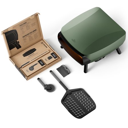 Witt Piccolo Rotante 16" pizzaovn inkl. toolbox, grøn - Green | KitchenOne