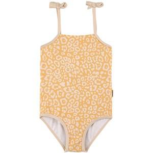 Kuling Yellow Leo Visingsö Swimsuit 98/104 cm - Swimwear and coverups - 98/104 cm - Yellow - Mädchen
