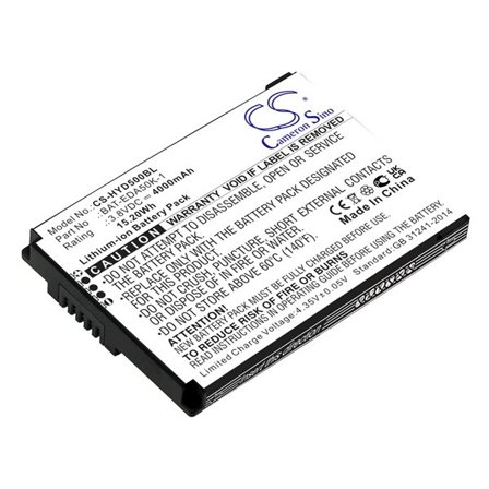 Batteri til strekkodeskanner for Honeywell EDA50K, ScanPal 50, EDA51K osv.