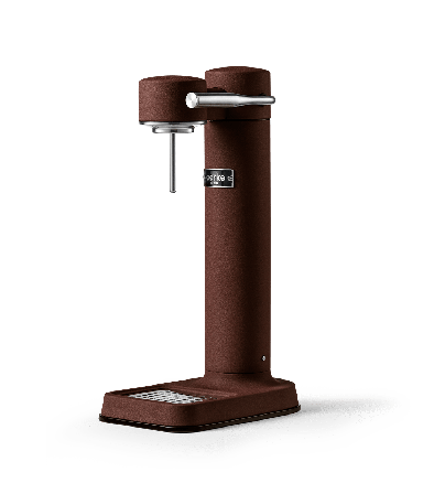 Aarke Carbonator 3 Burgundy - Wassersprudler