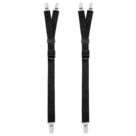 Lot de 2 bretelles noires en Y pour chemises for Men