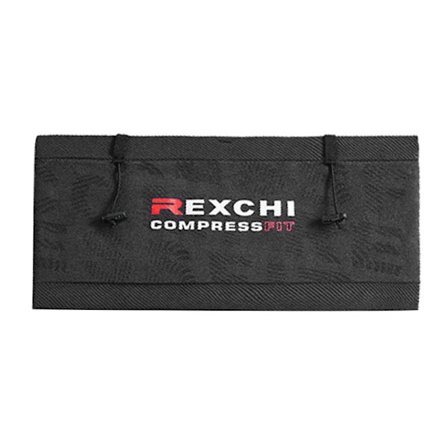 REXCHI Löparmidjeväska Förvaring av Telefon och Vattenflaska - Svart XL