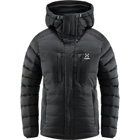 Haglöfs Reliable Down Hood Women Women warmly-lined down jackets Black XL