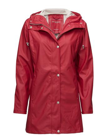 Raincoat Outerwear Rainwear Rain Coats Punainen Ilse Jacobsen