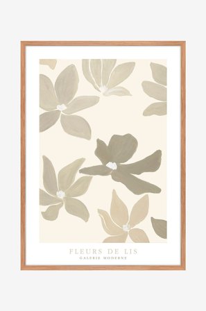 Malerifabrikken - Taulu Nostalgia 1, Tammikehys - Beige - Taulut - - Homeroom