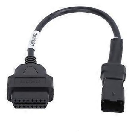 4-pin OBD Diagnostisk Kabel Adapter OBD2 Forlengelseskontakt Erstatning for Ducati Motorsykler