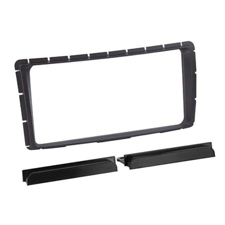 Fasadaadapter 2-DIN för Toyota Hilux 2011-> svart