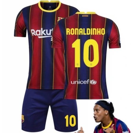 RONALDINHO FC BARCELONA BOLD SÆT RETRO STIL 1