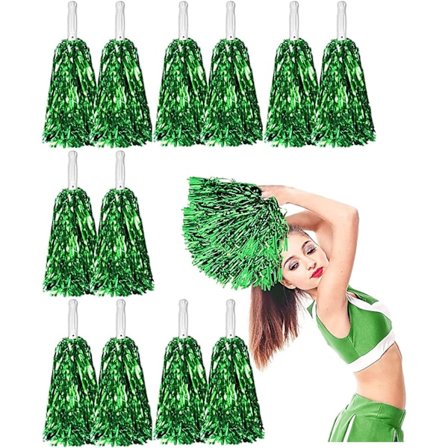 12 stk. Cheerleading Pompoms Multicolor Pompoms