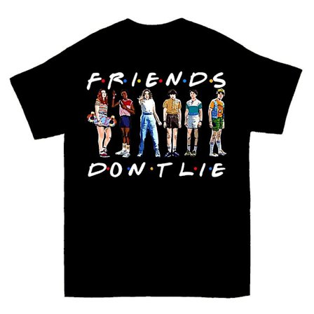 Friends Don't Lie Tb Iso Suuri T-paita