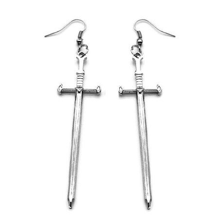 Earrings - Sword