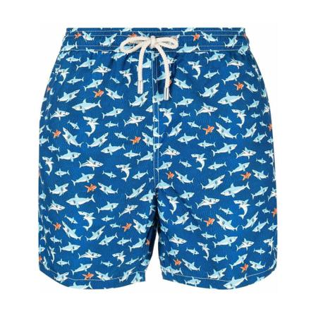 MC2 Saint Barth, Swimming trunks Blauw, Heren, Maat:M