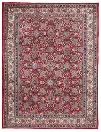 Hand Knotted Persian Hamadan Fine Rug 275X362