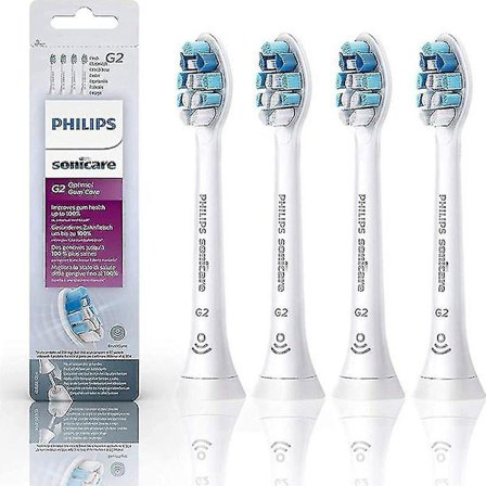 4 kpl Vaihtoharjapäitä Philips Sonicare C1 C2 G2 W2 Proresultsille