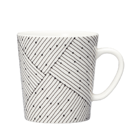 Arabia Mainio mugg 0,3L Punos Kök & matlagning Svart 30 CL