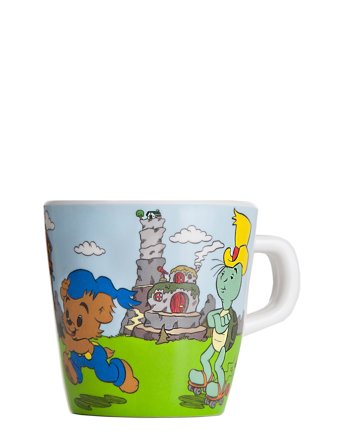 Bamse, Cup With Handle, Patterned Rätt Start