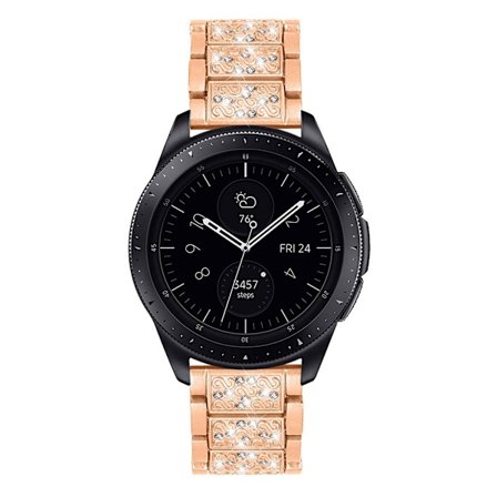 Samsung Galaxy Watch (46mm) Rhinsten dekorations Urrem - Guld